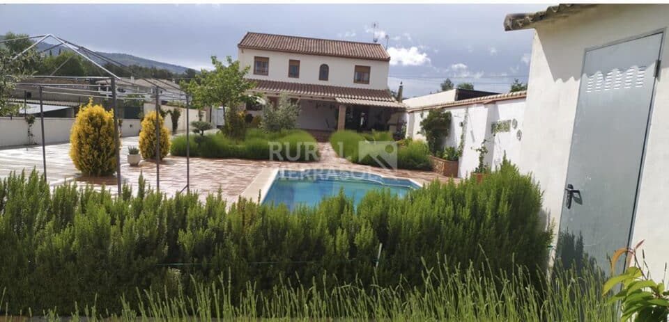 Casa Rural junto al Pantano de Bermejales, con piscina y barbacoa - Imagen 4