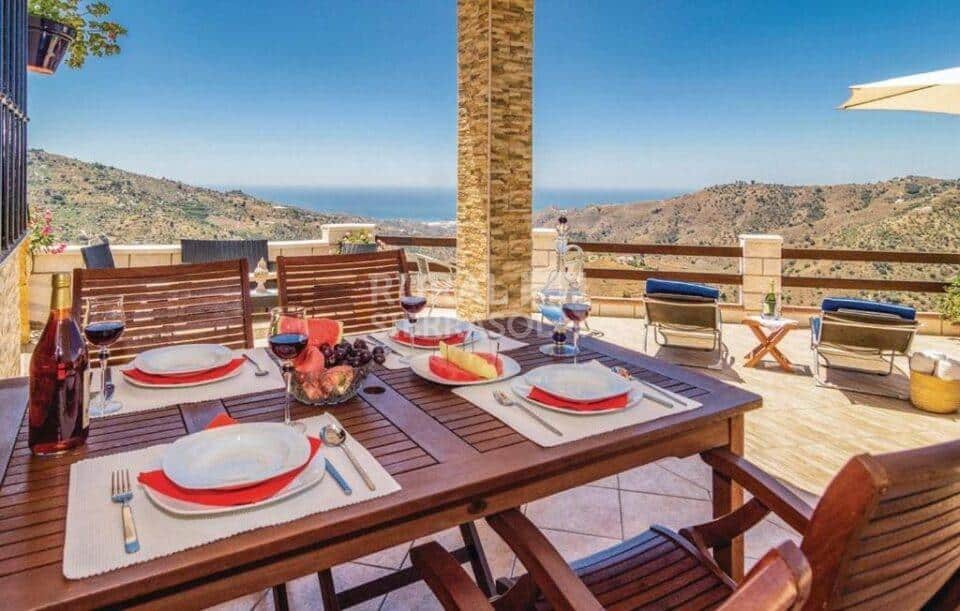 Terraza de Casa rural en Cómpeta (Málaga)-2089