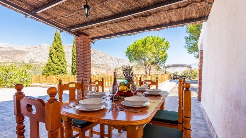 Magnífica Casa Rural en El Chorro, con piscina, aire acondicionado y wifi - Imagen 37