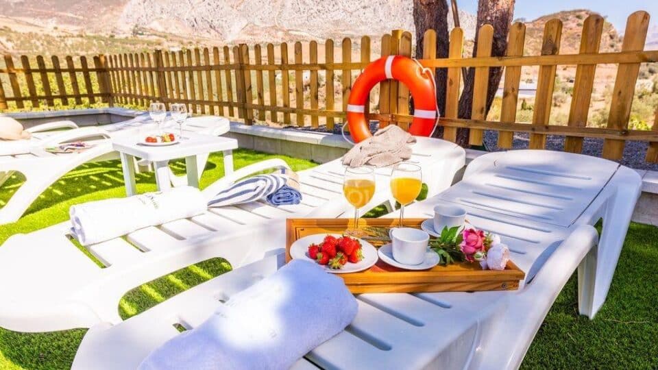 Magnífica Casa Rural en El Chorro, con piscina, aire acondicionado y wifi - Imagen 41