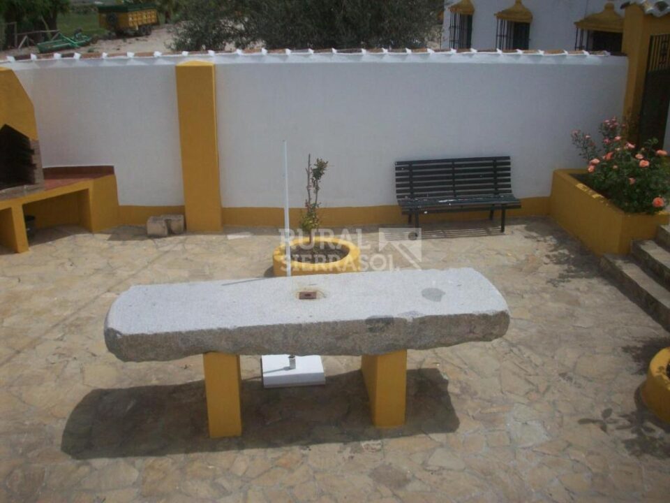 Cortijo cerealista del siglo XIX con chimenea, piscina y barbacoa en Cañete la Real - Imagen 46