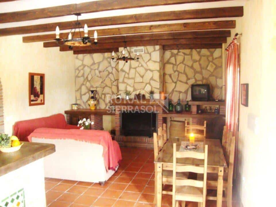 Salón de casa rural en Órgiva (Granada) referencia 1415