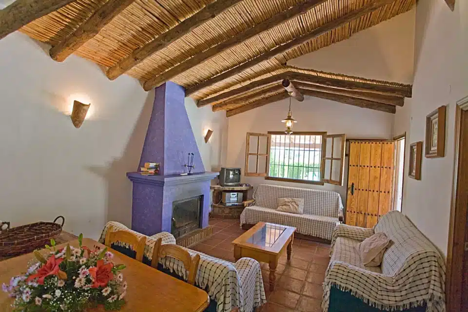 Salón de Casa rural en El Chorro - Álora (Málaga)-3368