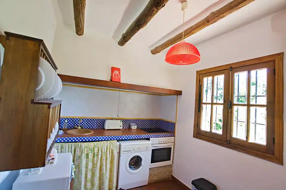 Cocina de Casa rural en El Chorro - Álora (Málaga)-3368