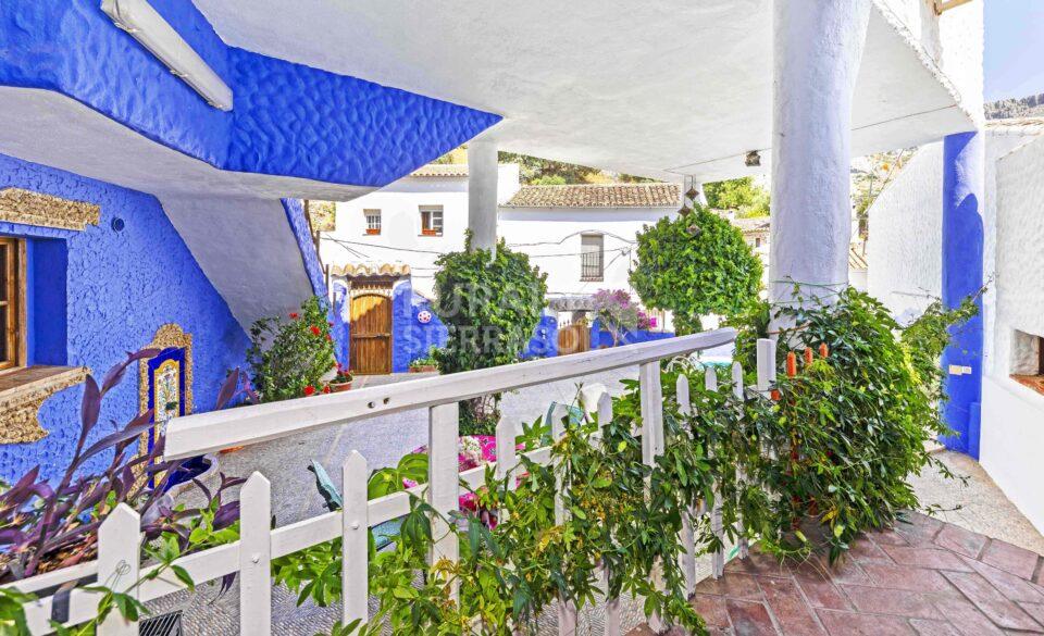 Entrada de casa rural en Benaocaz (Cádiz) referencia 1249
