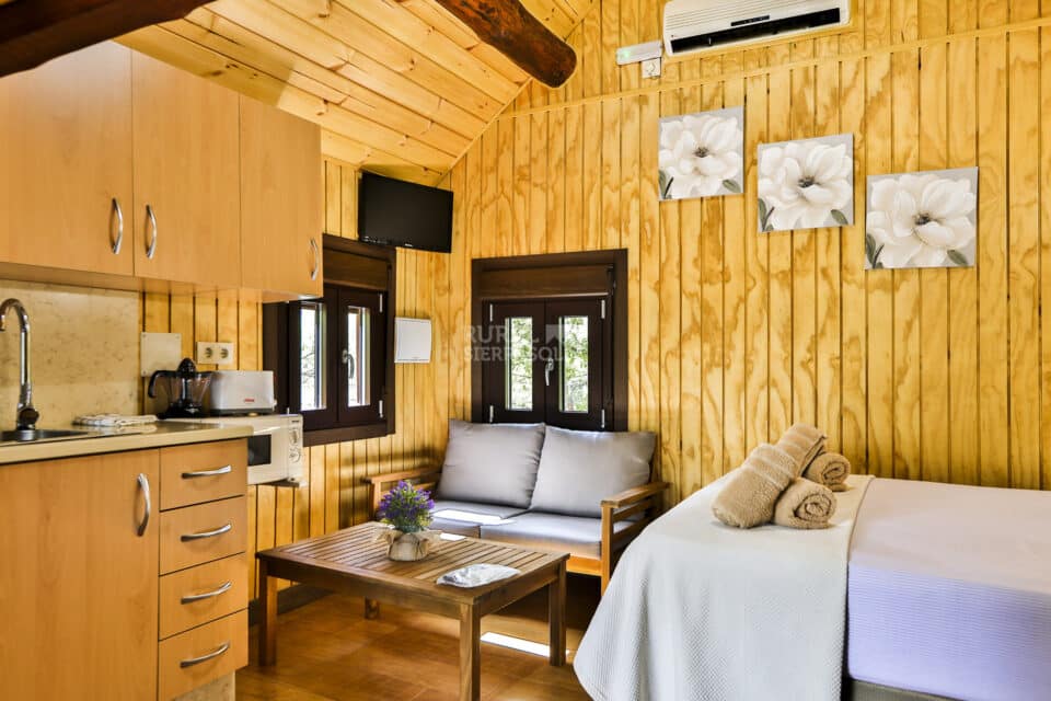Coqueta Cabaña tipo estudio, para 2 personas, en Arroyo Frío - Imagen 3