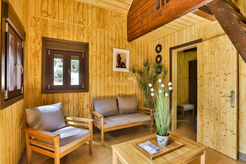 Espléndida Cabaña de Madera, para 5 personas, con piscina y wifi - Imagen 4