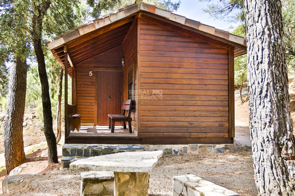 Acogedora Cabaña de Madera en Arroyo Frío, para 2 personas, con aire acondicionado y wi-fi - Imagen 2
