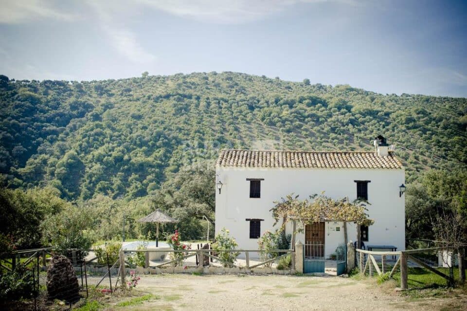 Casa rural en El Bosque con piscina privada, barbacoa y calefacción central - Imagen 2