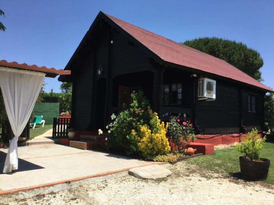 Cabañas de Madera en Setenil con piscina privada, aire acondicionado, wi-fi - Imagen 15