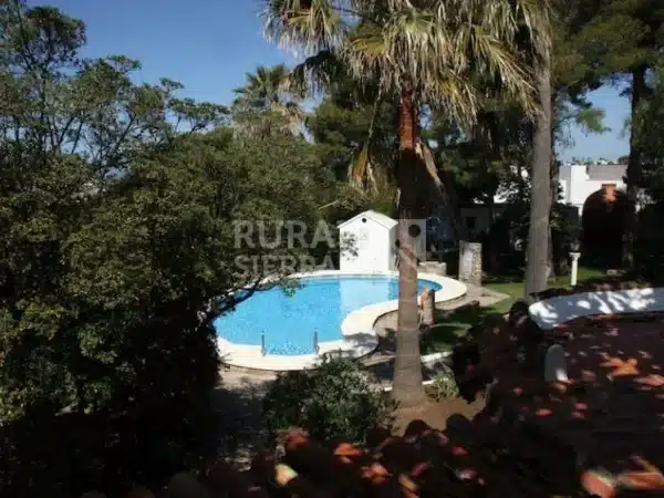 Piscina y jardines de Casa rural en Conil de la Frontera (Cádiz)-3319