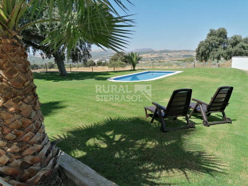 Cortijo Rural en Setenil de las Bodegas, con piscina cubierta, jacuzzi y barbacoa - Imagen 36