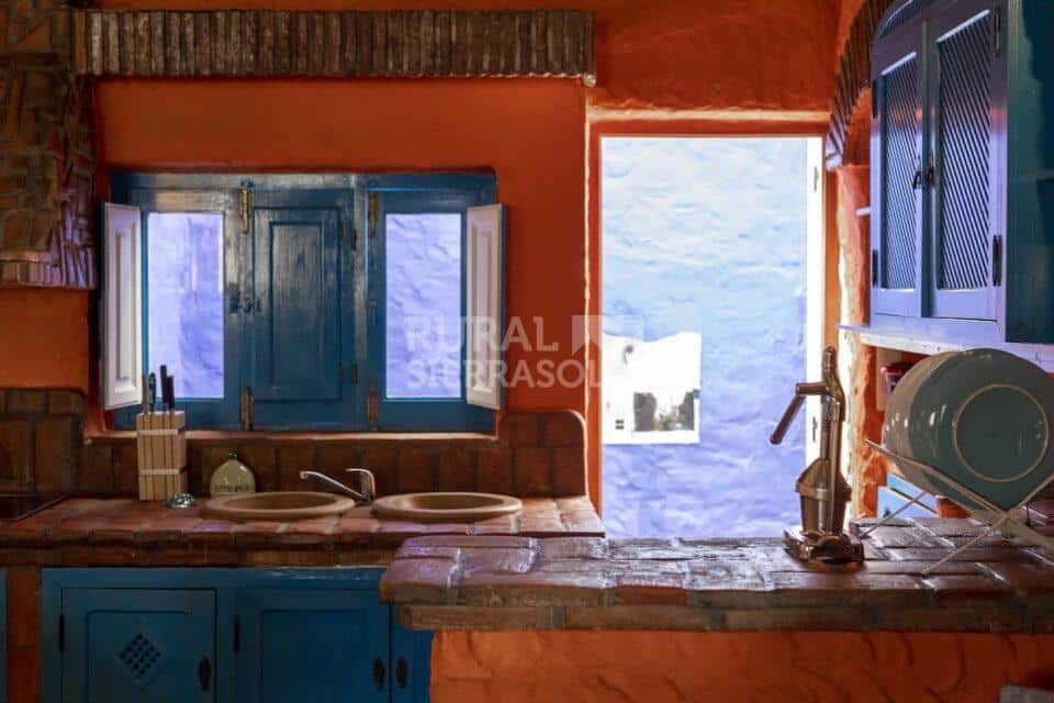 Cocina de casa rural en Benaocaz (referencia 1249)
