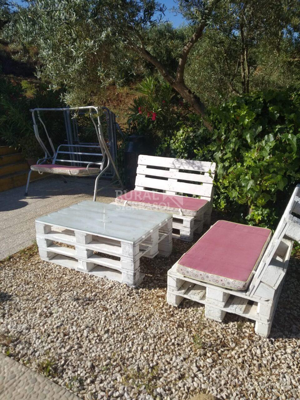 Zona de chillout de casa rural en El Gastor (Cádiz), referencia 1886