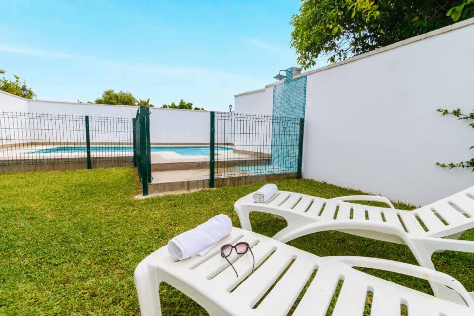 Bonita Casa Rural en Los Caños de Meca cerca de la playa con, chimenea, piscina y barbacoa - Imagen 29