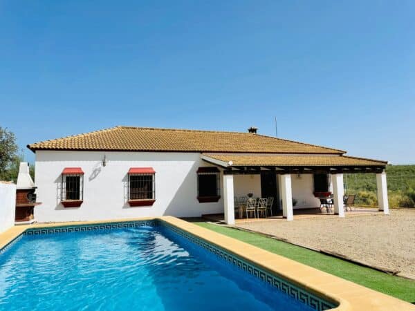 Vista de piscina de casa rural en Posadas (Córdoba) referencia 0795