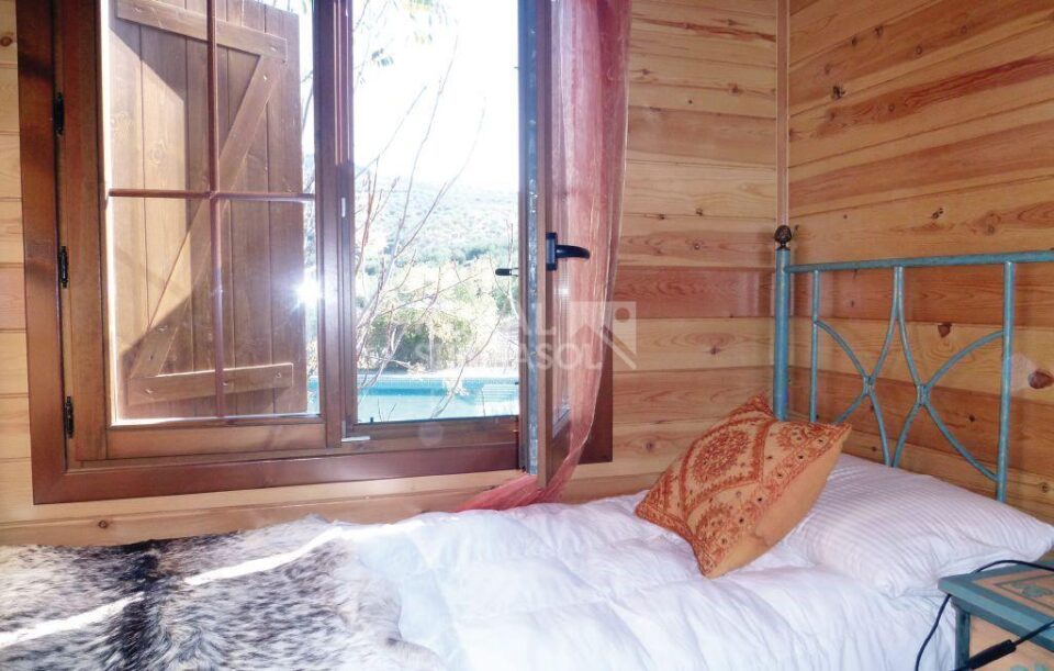 Cálida Cabaña de Madera en Priego de Córdoba, con piscina - Imagen 18