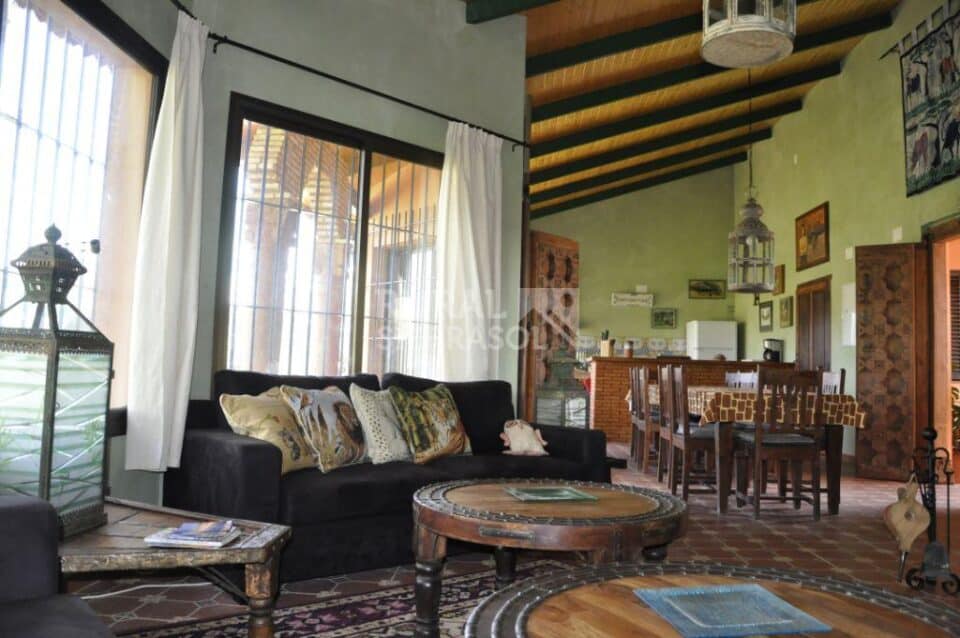 Confortable Casa Rural con piscina, pista de pádel y aire acondicionado en la Sierra de Aracena - Imagen 46
