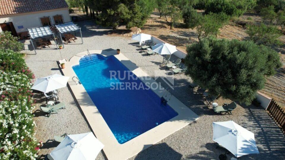 Piscina de casa rural en Vélez Rubio (Almería) referencia 1198