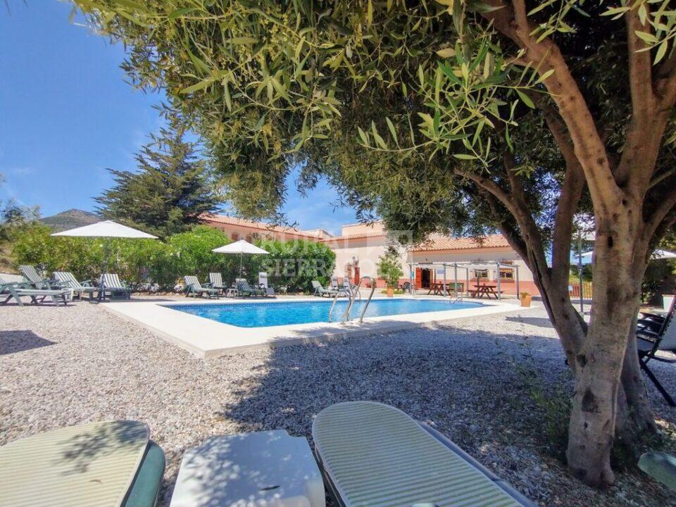 Piscina de casa rural en Vélez Rubio (Almería) referencia 1198