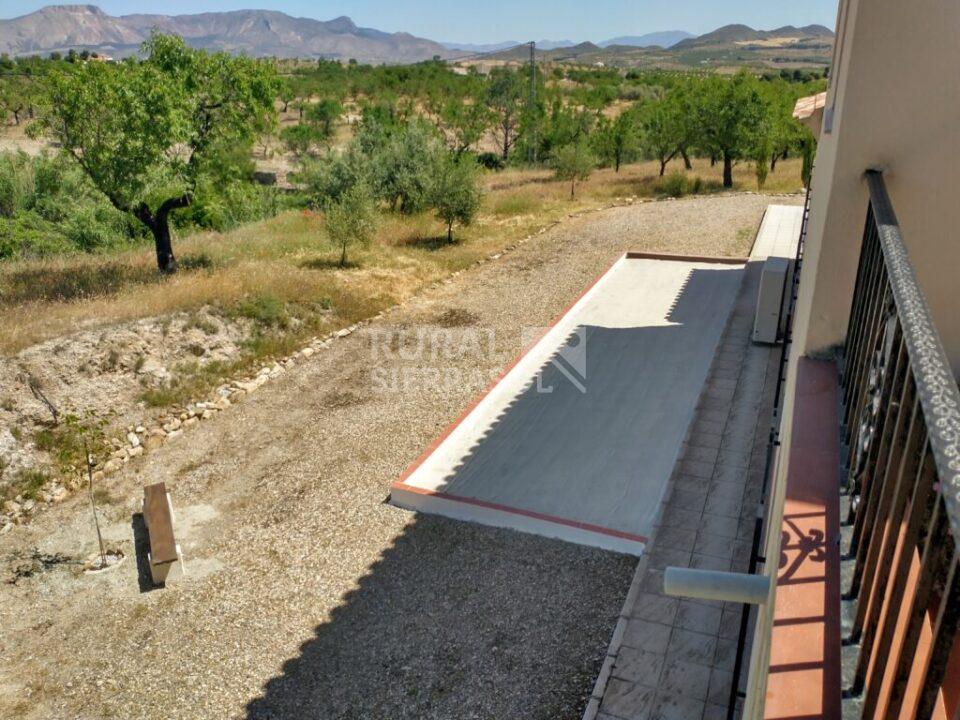 Terraza de casa rural en Vélez Rubio (Almería) referencia 1198