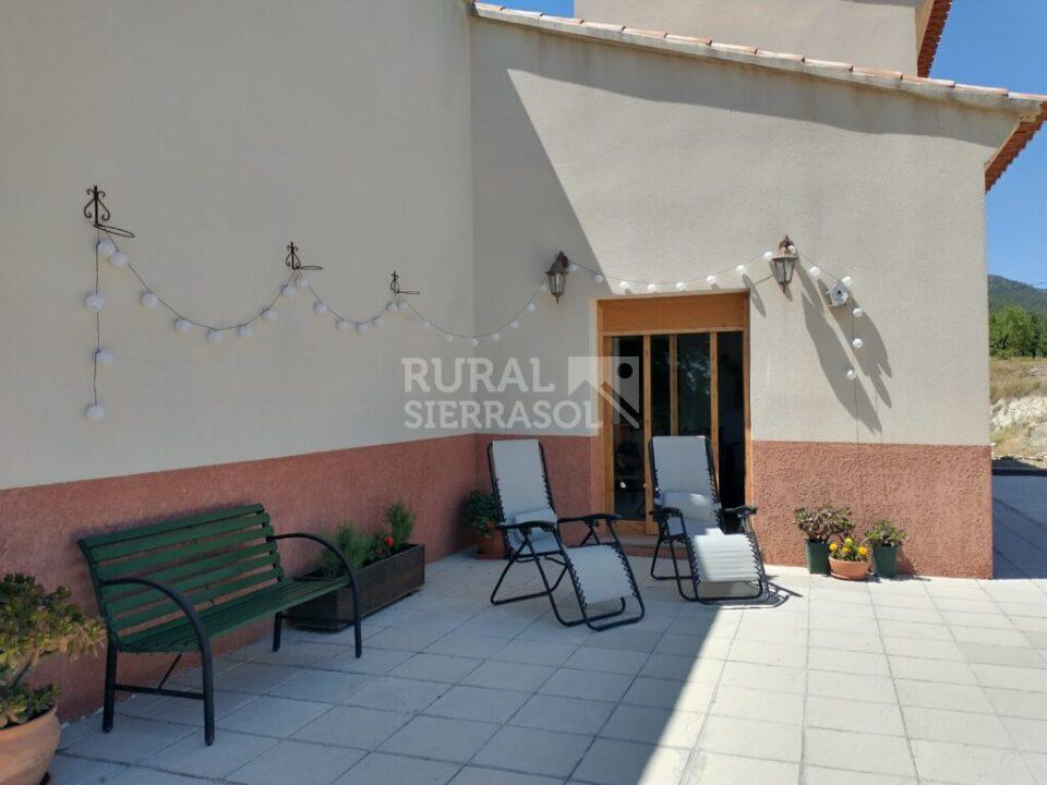 Patio de casa rural en Vélez Rubio (Almería) referencia 1198