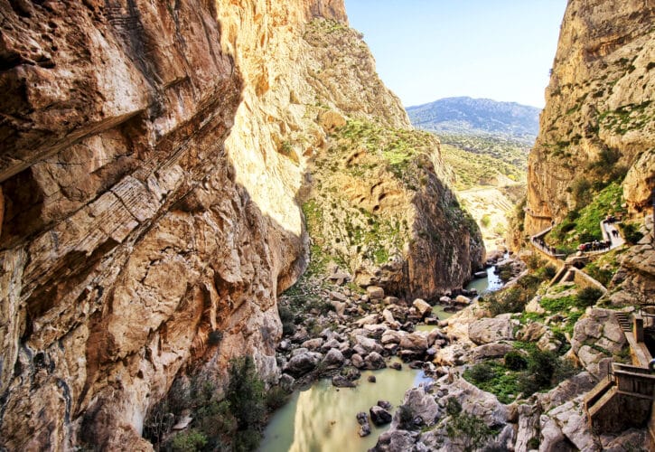 El Caminito del Rey, un paseo de vértigo