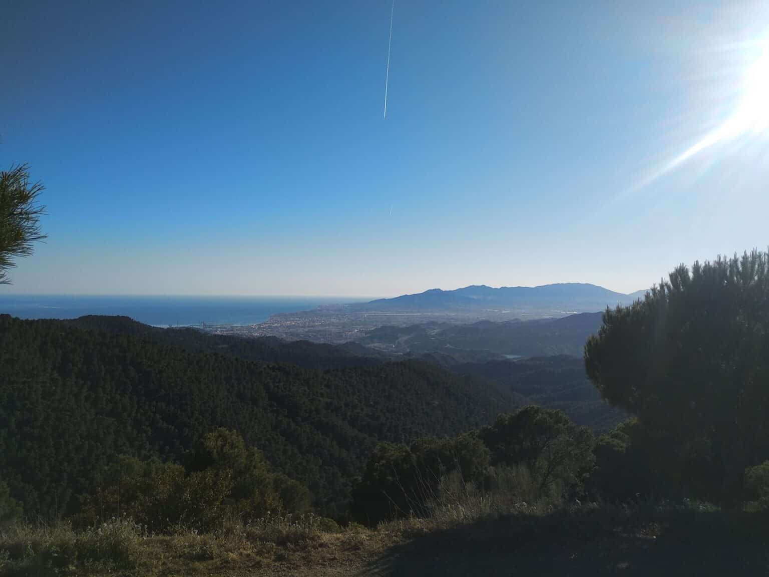 Paisajes del Parque Natural Montes de Málaga