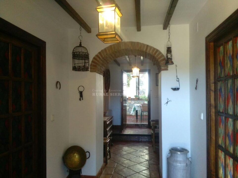 Pasillo de Casa rural en Alfarnate (Málaga)-3516