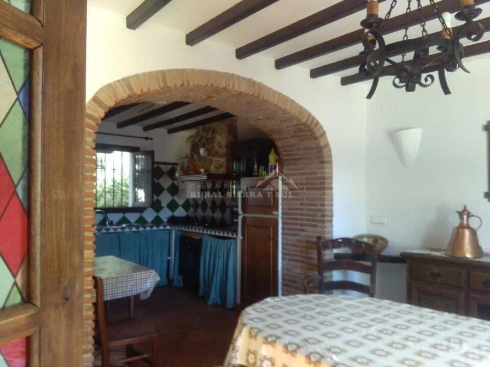 Cocina de Casa rural en Alfarnate (Málaga)-3516