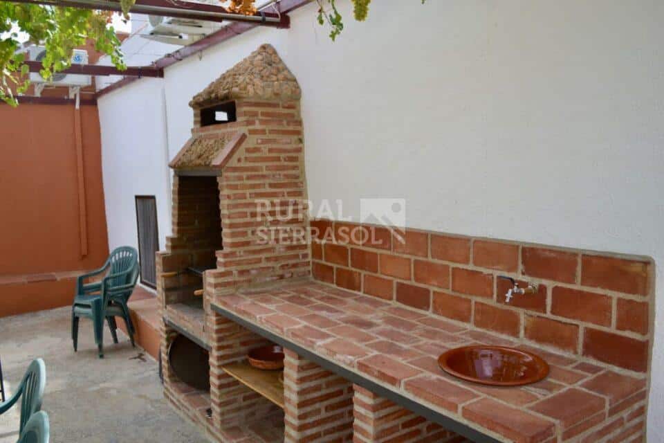 Barbacoa de casa rural en Periana (referencia 4100)