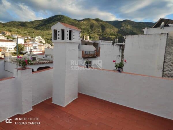 Terraza de casa rural en Tolox (Málaga) referencia 4087