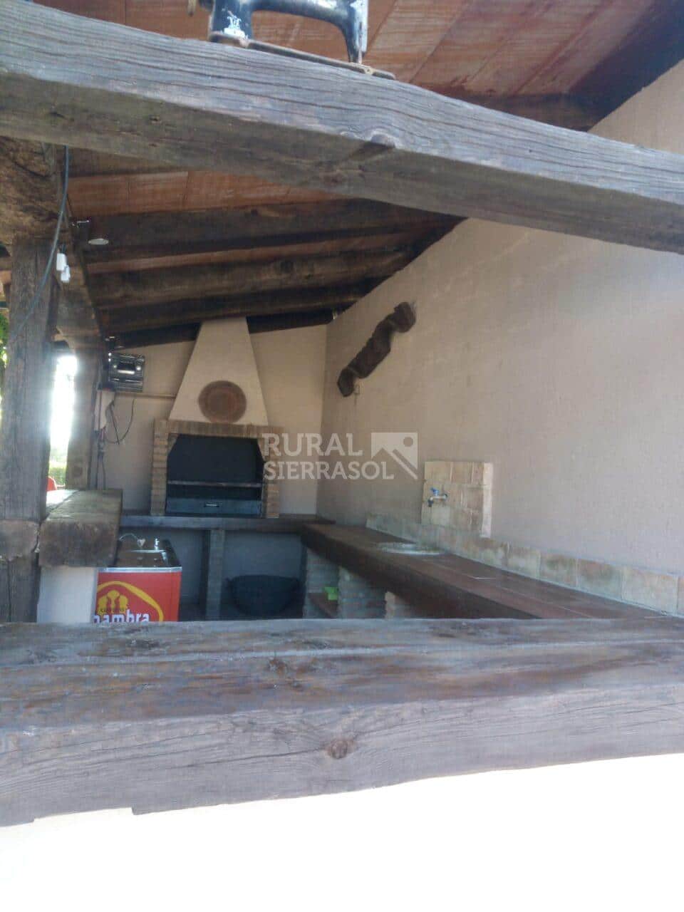 Zona de barbacoa de casa rural en Loja (Granada) referencia 4084