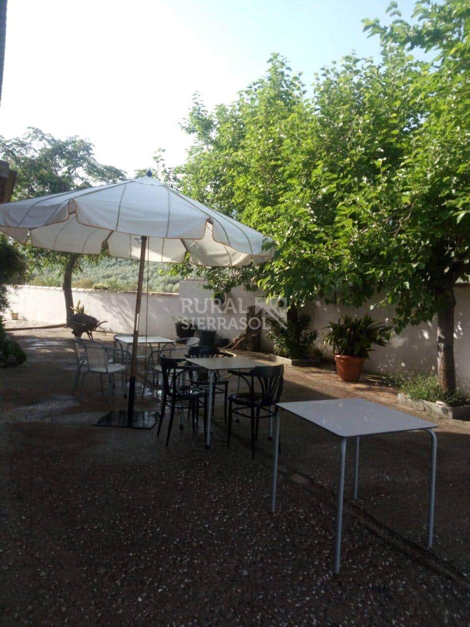 Terraza de casa rural en Loja (Granada) referencia 4084