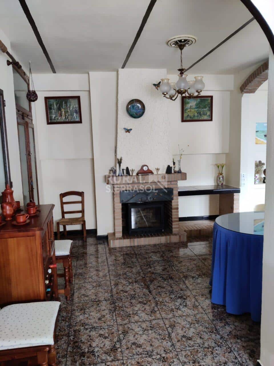 Chimenea de casa rural en El Burgo (Málaga) referencia 4089