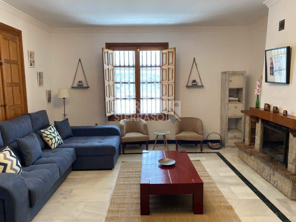 Salón de casa rural en Álora (Málaga) referencia 4107