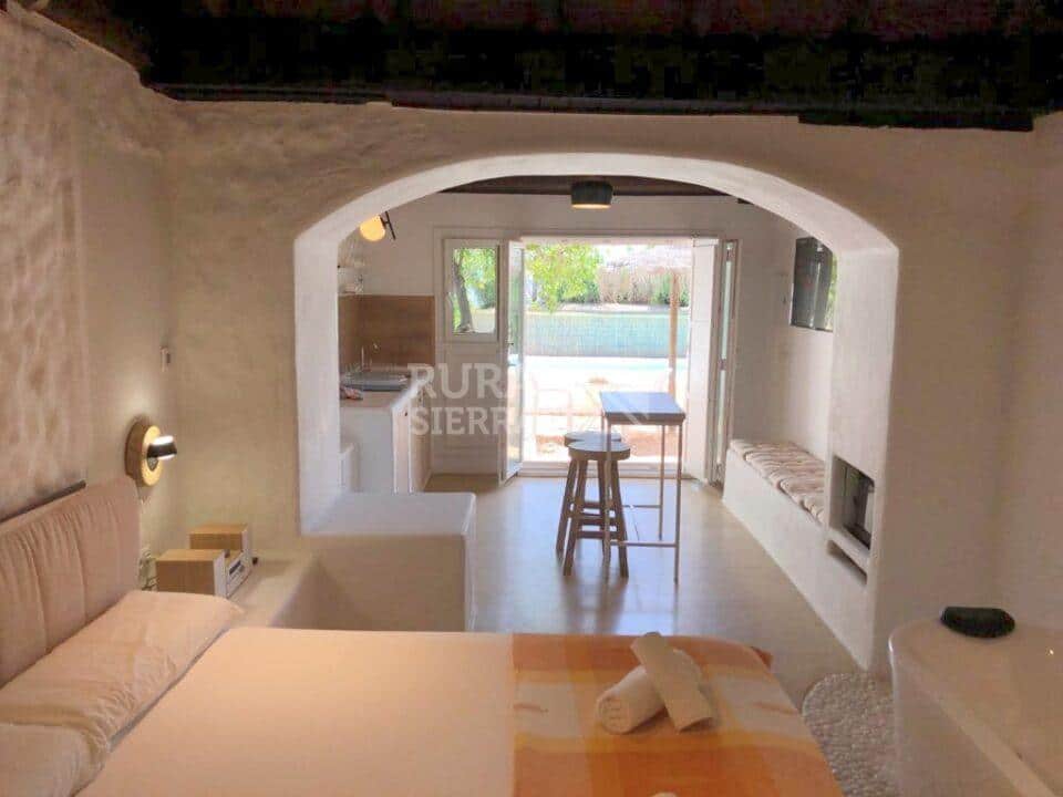 Acceso exterior de casa rural en El Chorro (Álora, Málaga) referencia 4113