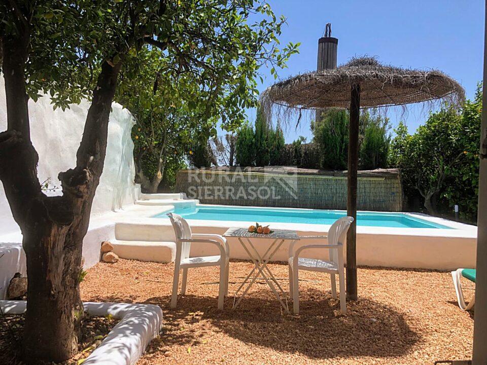 Piscina de casa rural en El Chorro (Álora, Málaga) referencia 4113