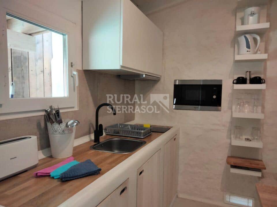 Cocina de casa rural en El Chorro (Álora, Málaga) referencia 4112