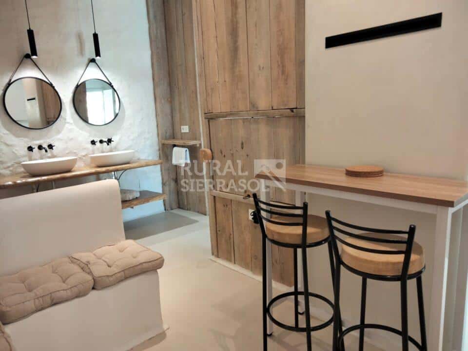 Baño de casa rural en El Chorro (Álora, Málaga) referencia 4112