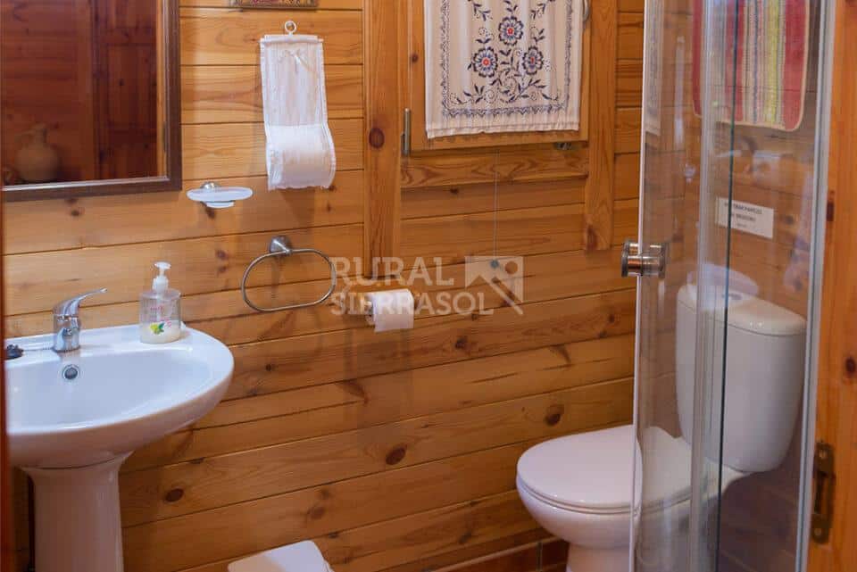 Baño de casa rural en Arcos de la Frontera (Cádiz) referencia 4117