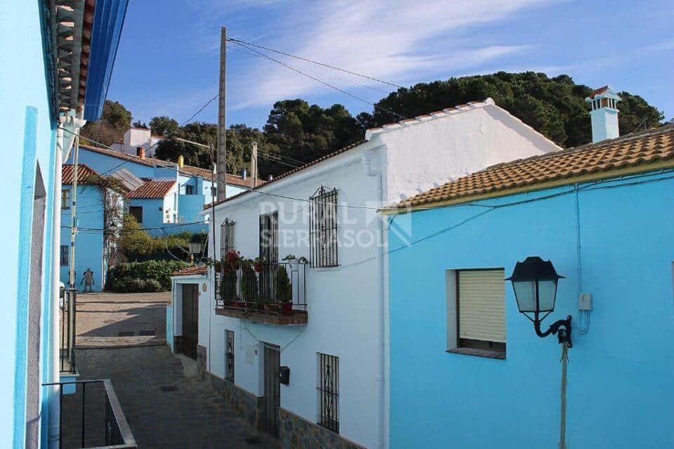Calle de casa rural en Júzcar (Málaga) referencia 3537