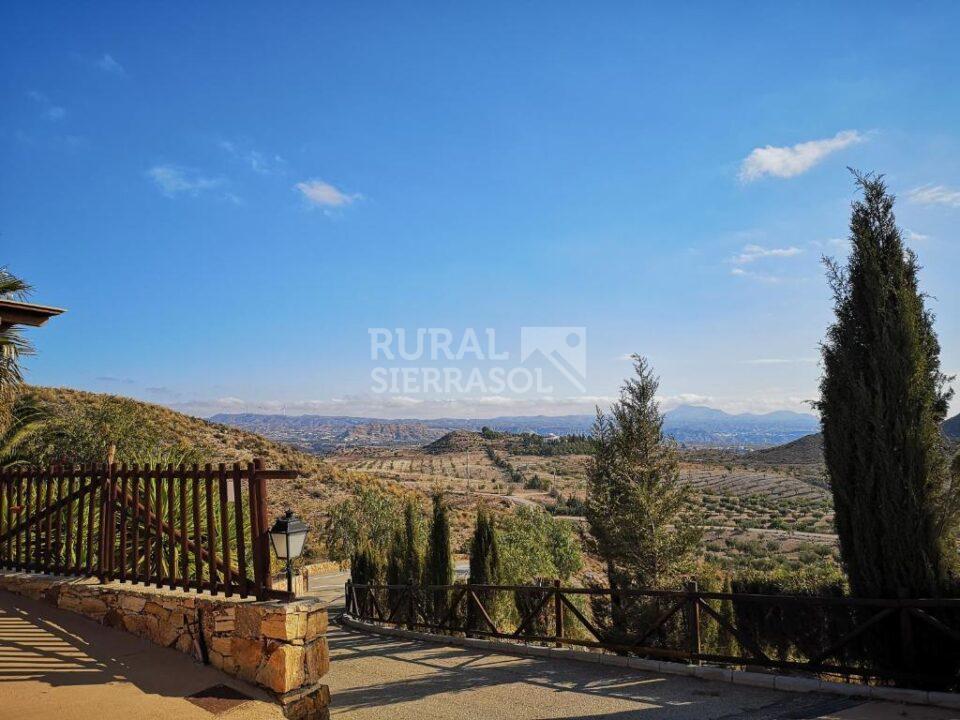 Vistas de casa rural en Taberno (Almería) referencia 0800
