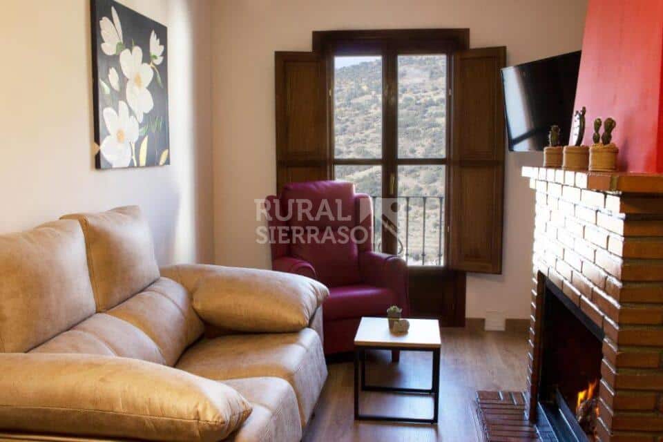 Salón de casa rural en Bubión (Granada) referencia 4116