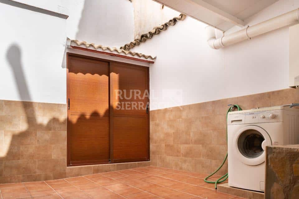 Patio de casa rural en Cazorla (Jaén) referencia 4122