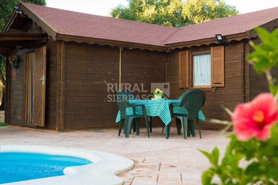 Mesa de terraza de casa rural en Arcos de la Frontera (Cádiz) referencia 4117