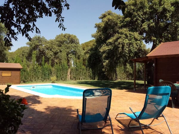 Zona de piscina de casa rural en Arcos de la Frontera (Cádiz) referencia 4117