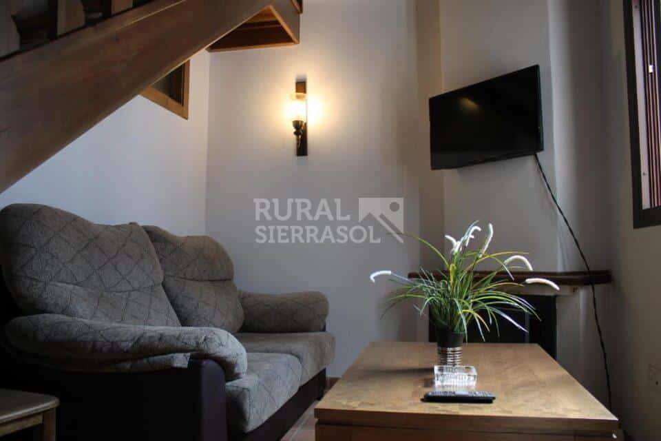 Salón de casa rural en Júzcar (Málaga) referencia 3539