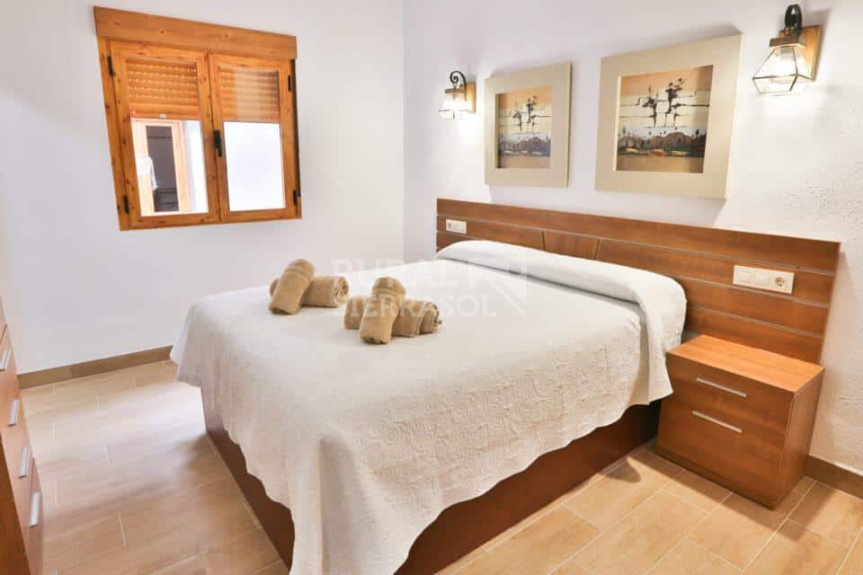 Cama de matrimonio de casa rural en Arroyo Frío (La Iruela, Jaén) referencia 4124