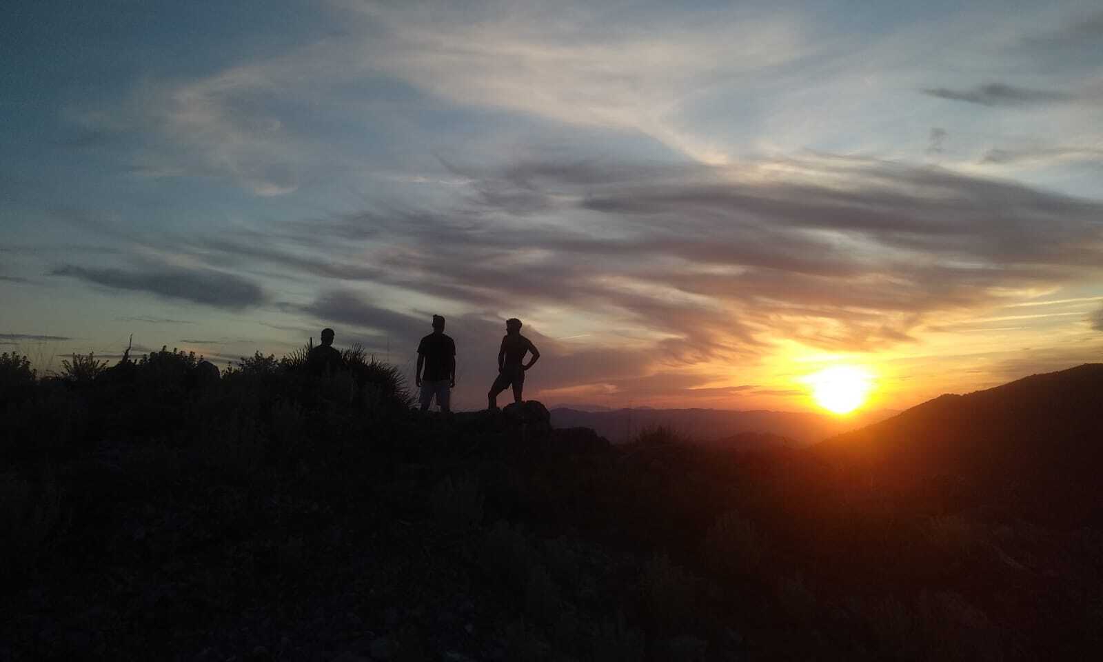 Paisaje cercano a la Fábrica de la Luz de Canillas de Albaida